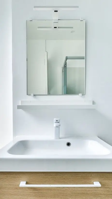 Meuble vasque avec miroir